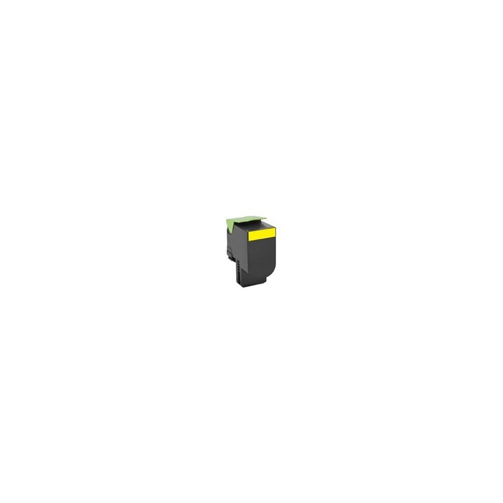 Toner Compatibile LEXMARK 802SY - 80C2SY0 - Giallo - 2.000 Pagine