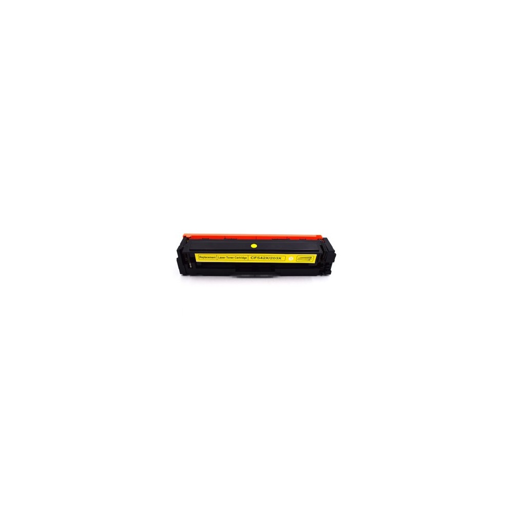Toner Compatibile HP 203X,201X - CF542X,CF402X - CANON CRG-045H,CRG-054H - Giallo - 2.500 Pagine
