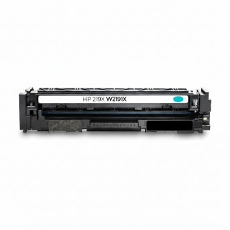 Toner Compatibile HP 219X - W2191X - Ciano - 2.500 Pagine