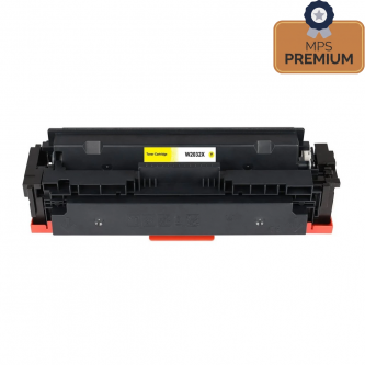 Toner Compatibile HP 415X - W2032X - Giallo - MPS Premium - 6000 Pagine