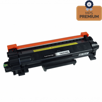 Toner Compatibile BROTHER TN2510XL - Nero - MPS Premium - 3.000 Pagine