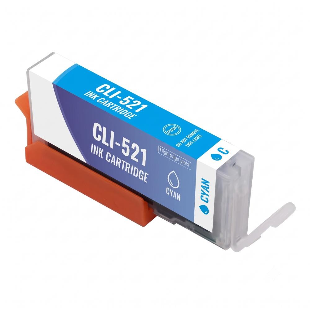 Cartuccia Compatibile CANON CLI-521C - 2934B001 - Ciano - 10ml