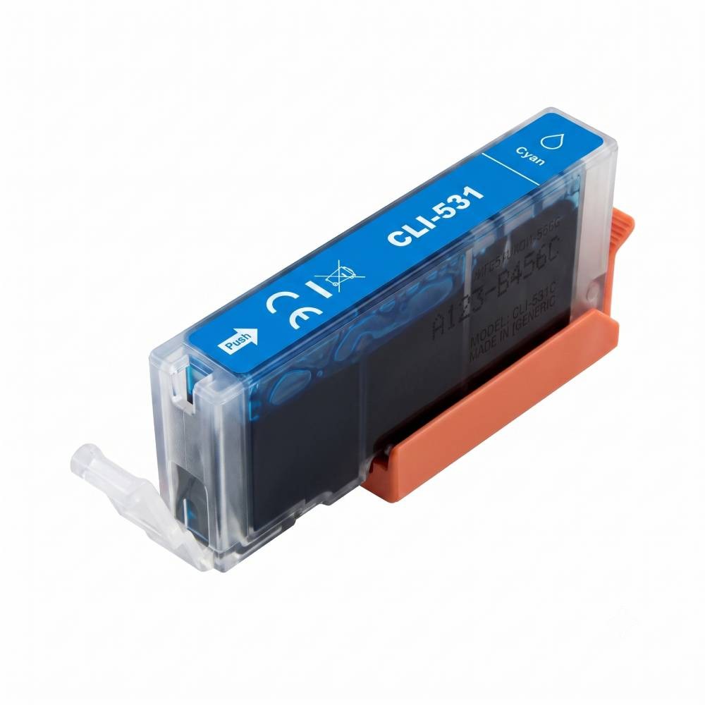 Cartuccia Compatibile CANON CLI-531C - 6119C001 - Ciano - 12ml