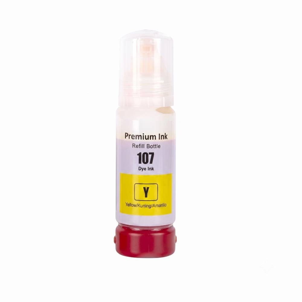 Inchiostro Compatibile EPSON 107 - C13T09B440 - Giallo - 70ml